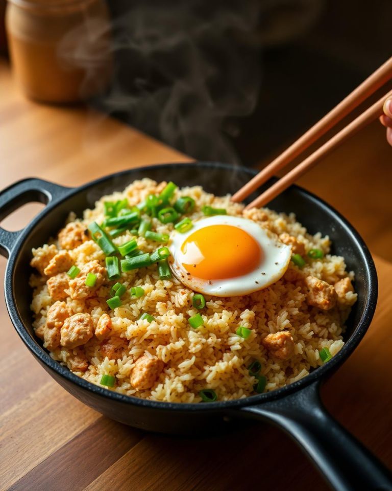 Better-than-takeout chicken fried rice