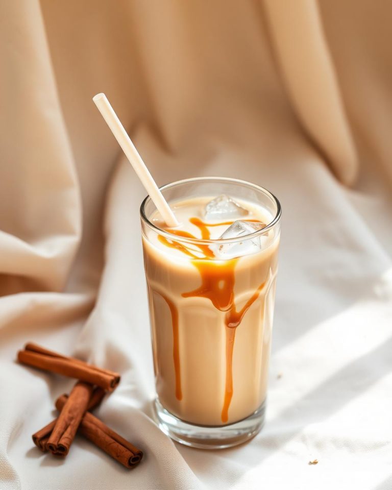Cozy copycat iced chai latte